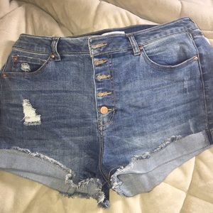 Charlotte Russe jean shorts
